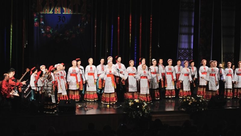 Юбилейный концерт фольклорного ансамбля «Казачата»