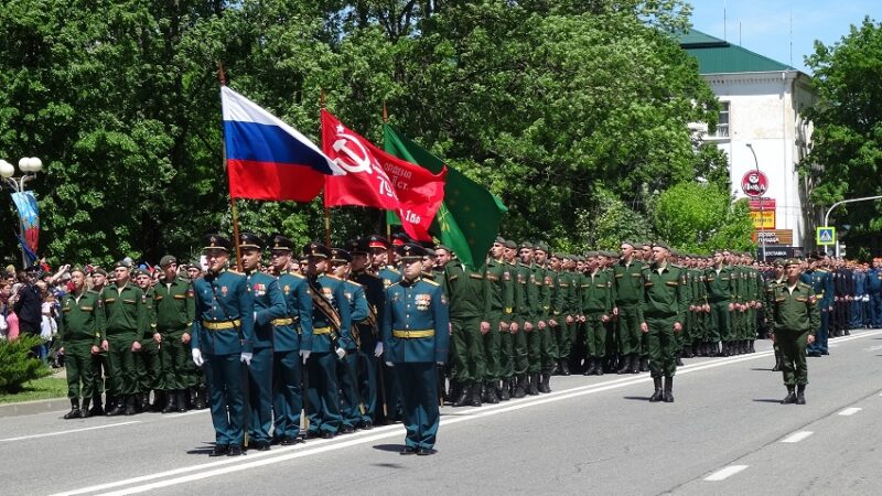 Парад в честь 74-ой годовщины Победы в ВОВ