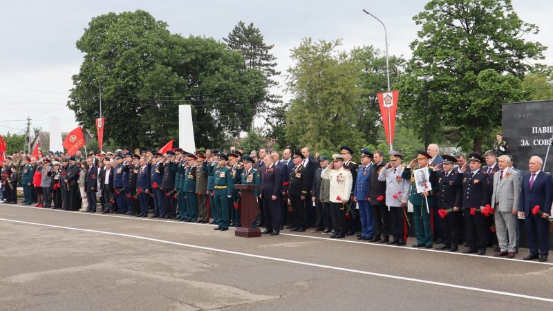 Празднование 79-й годовщины Великой Победы